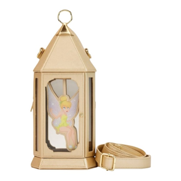 Loungefly Handbags - Loungefly Stitch Shoppe Tinker Bell Figural Lantern Crossbody Bag